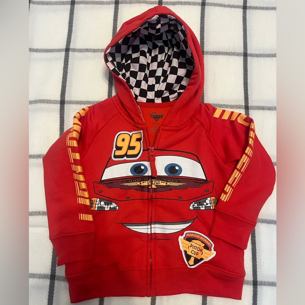 3T Lightning McQueen Toddler Jacket - new without tags